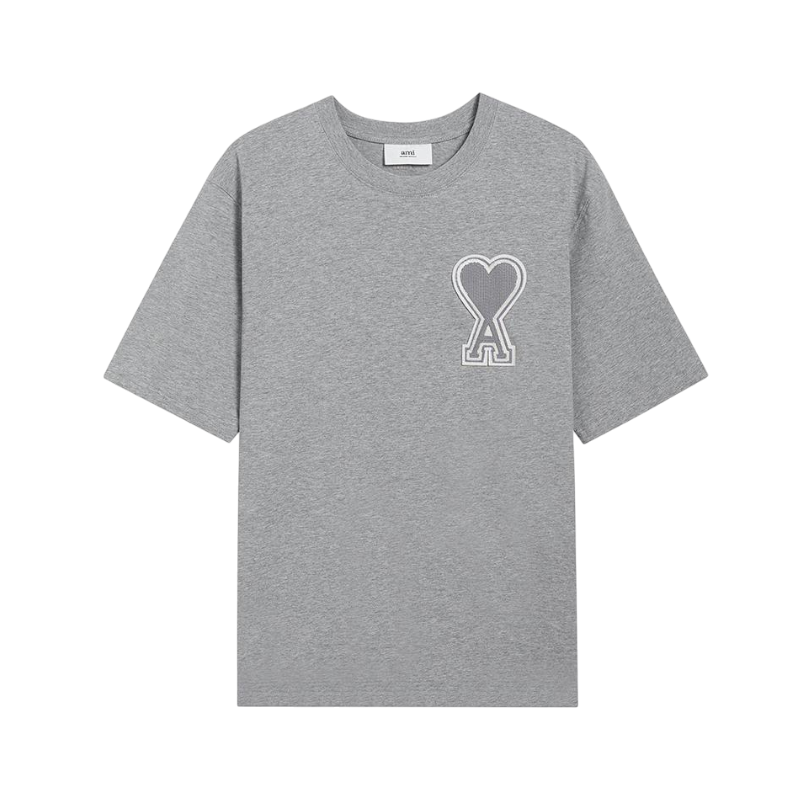 AMI PARIS T-SHIRT GREY