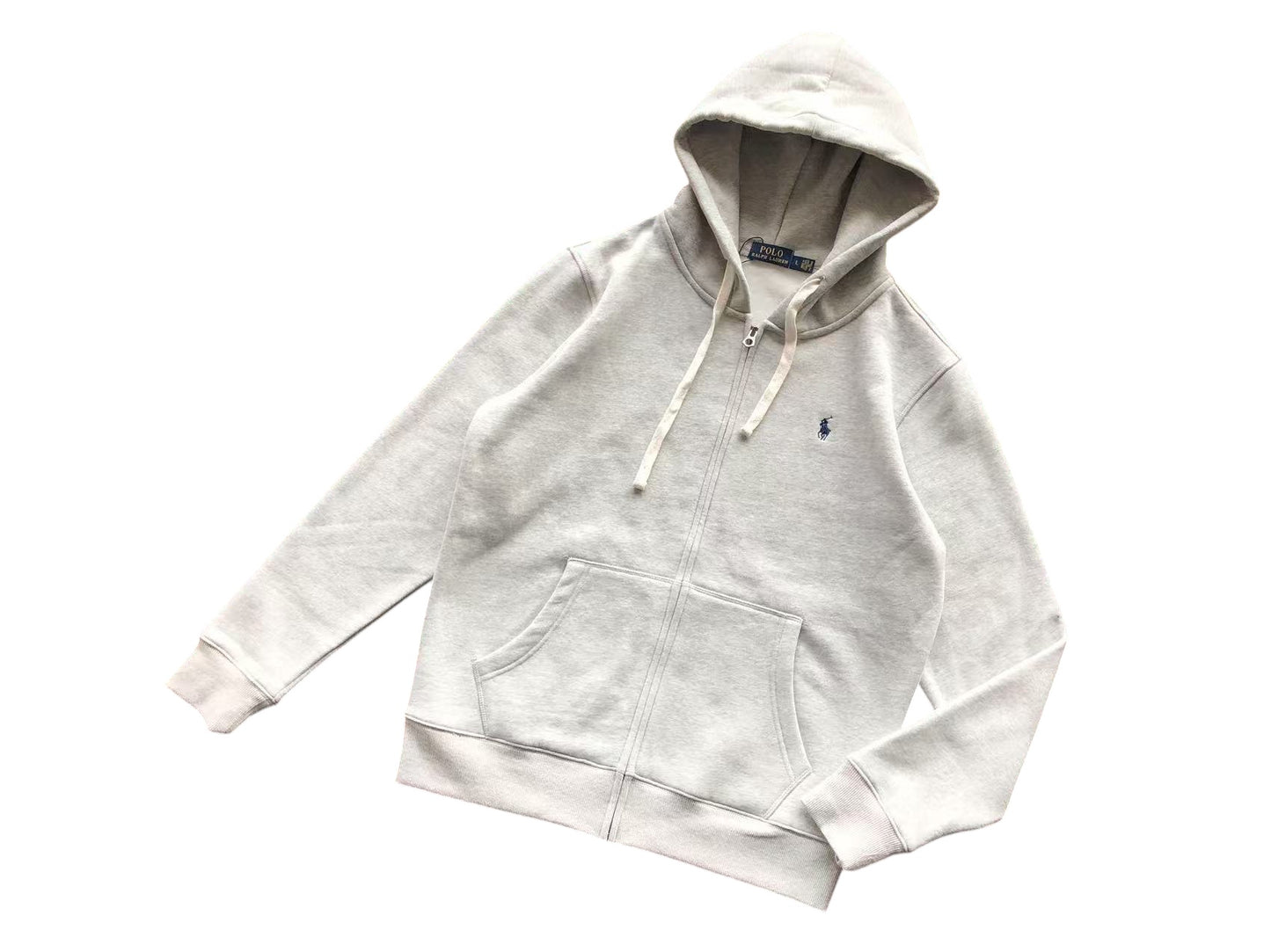 POLO RALPH LAUREN ZIP UP GREY