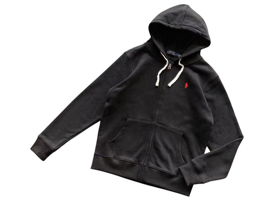POLO RALPH LAUREN ZIP UP BLACK