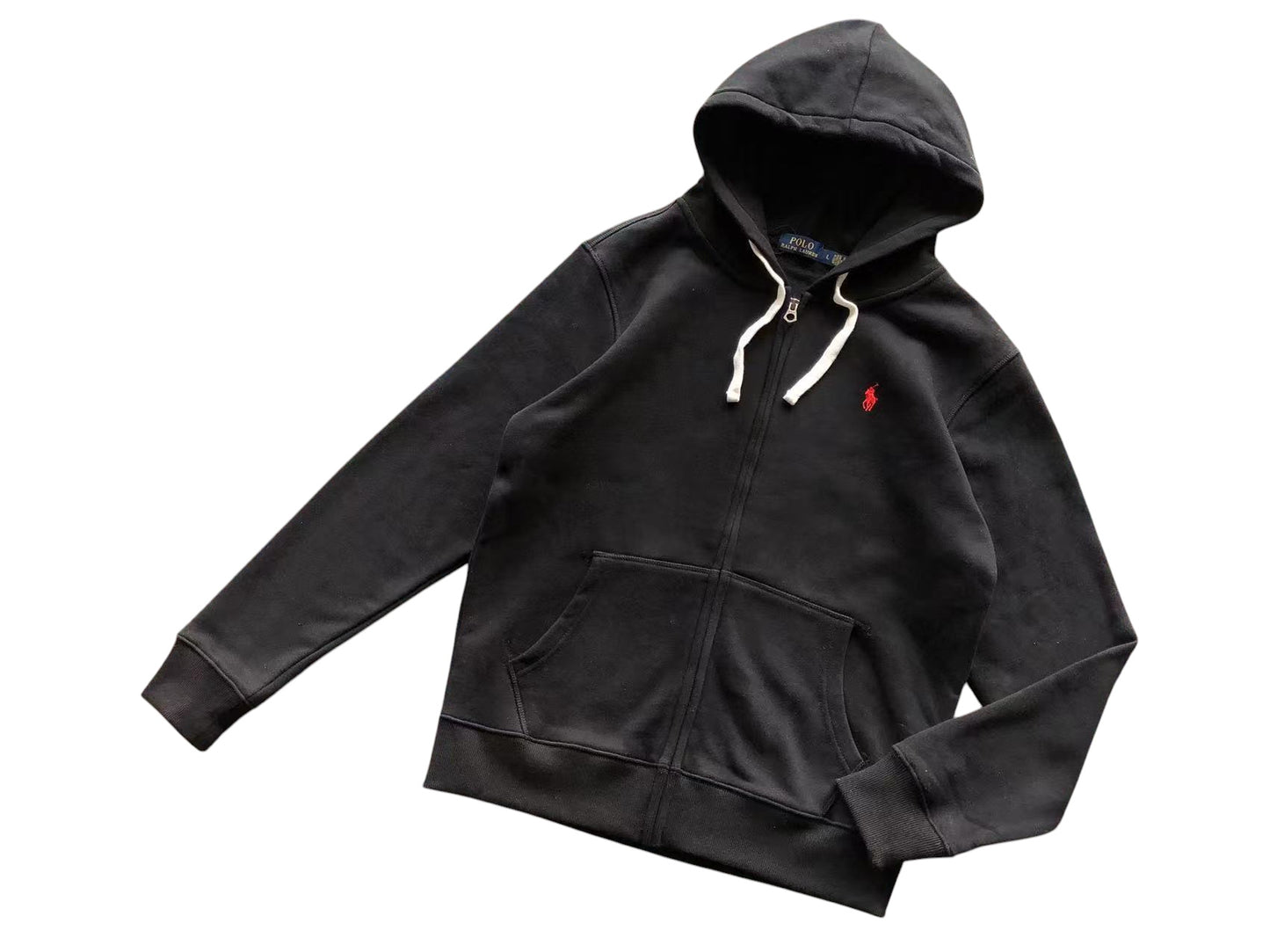 POLO RALPH LAUREN ZIP UP BLACK