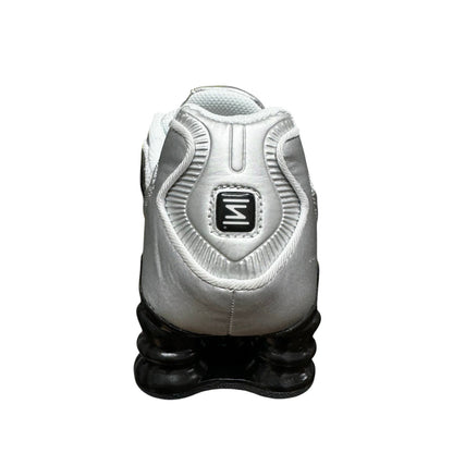 Luxury Chef KOBE 6 silver and black chunky sole sneakers with a unique logo detail on the heel.
